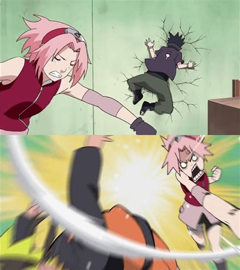 What Do You Think Would Happen If Sakura Punches Sasuke In The Same Way