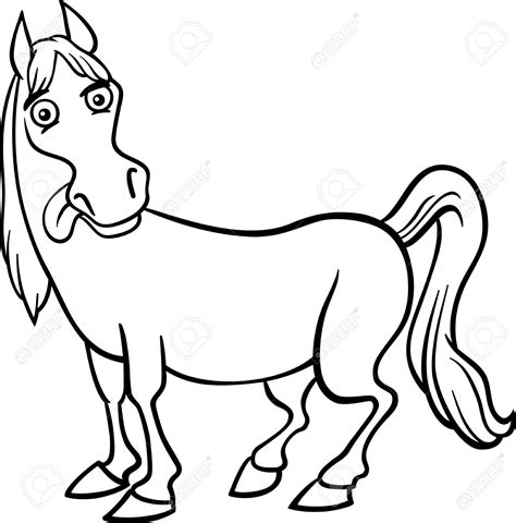 Funny Horse Drawing At Getdrawings Free Download