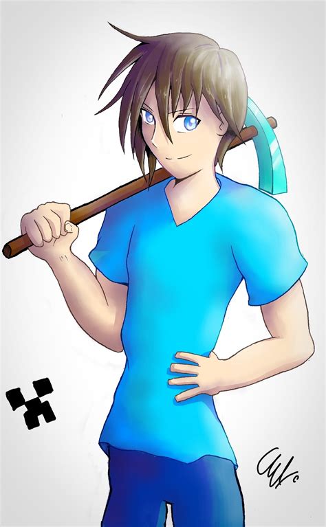 Steve Minecraft By Defobus On Deviantart