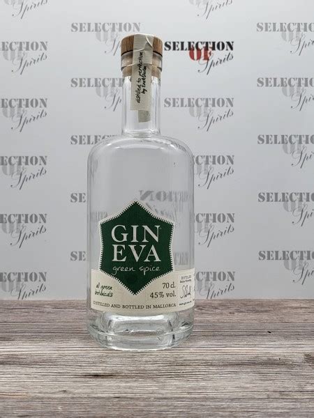 Gin Eva „green Spice“ Dry Gin 45 Vol 07 L Gin Ginandlikör Selection Of Spirit