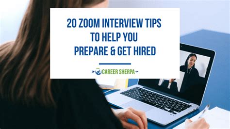 20 Zoom Interview Tips To Help You Prepare And Get Hired