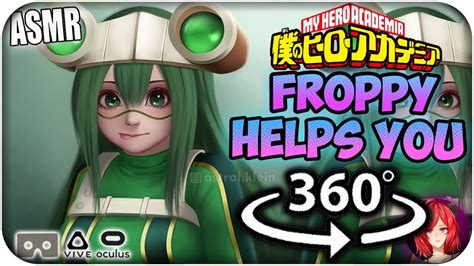 Tsuyu Asui Helps You~ Asmr 360 My Hero Academia 360 Vr Youtube