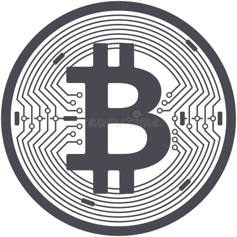 Bitcoin Flat Icon Isolated On White Background For Using In Web