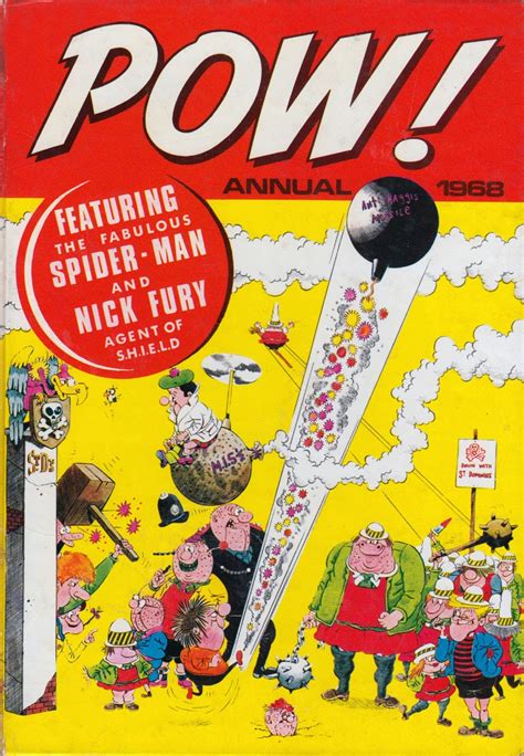 Blimey The Blog Of British Comics Pow Annual Cover Gallery