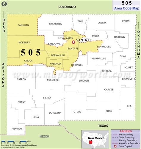 Zip Codes For 505 Area Code Interactivemb