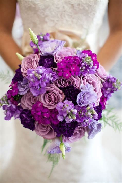 Which Purple Bouquet For My Bridesmaids