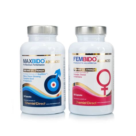 Fembido Advanced For Women And Maxbido Advanced For Men Sexual Enhancer