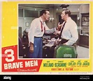 3 BRAVE MEN aka Three Brave Men 1956 20th Century Fox film with Ray ...