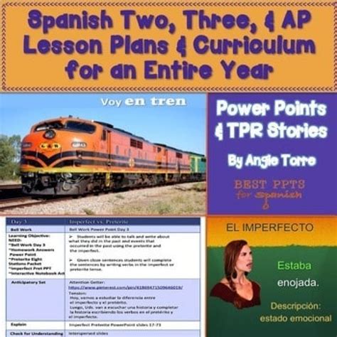 Spanish Two Three And Ap Spanish Lesson Plans And Curriculum