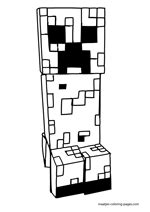 You can build just about anything so you'll need some. Minecraft coloring pages
