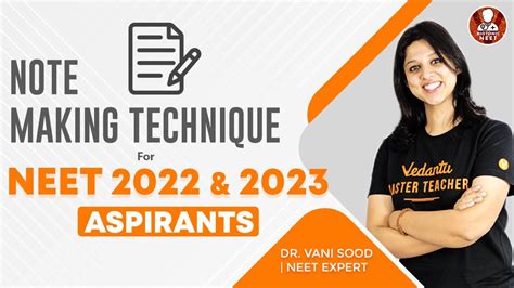 Note Making Technique For Neet 2022 And 2023 Aspirants Learn How To