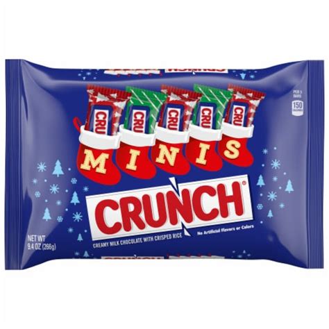 Crunch Minis Milk Chocolate And Crisped Rice Individually Wrapped Candy