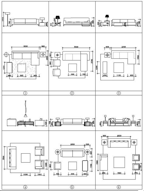Best Sofa Blocks And Elevation】★ Cad Files Dwg Files Plans And Details