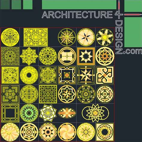 77 Flooring Design Patterns For Autocad Dwg File Architecture For