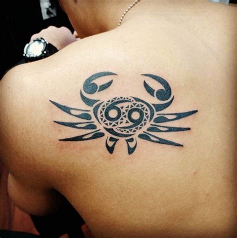 20 Cancer Zodiac Symbol Tattoo Designs Ideas For Men And Women