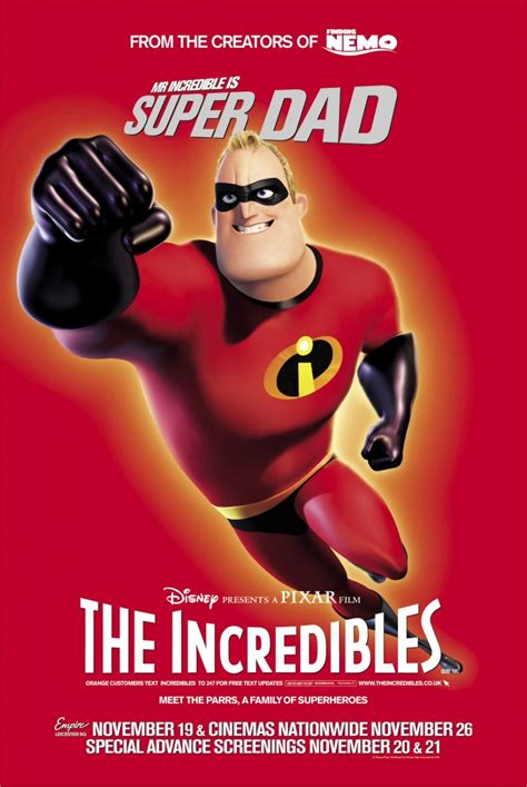 But when he receives a mysterious assignment, it's time to get back into costume. The Geeky Nerfherder: Movie Poster Art: The Incredibles (2004)