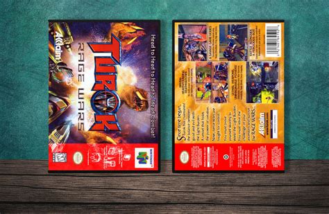 Turok Rage Wars N64 Video Game Case
