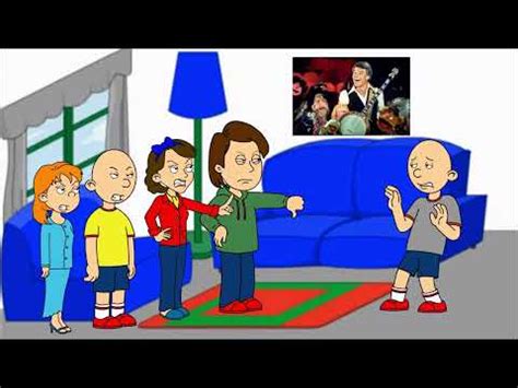 Classic Caillou Gets Grounded Bloopers Youtube
