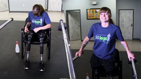 Double Amputee Mountain Climber Gets New Bionic Legs Youtube