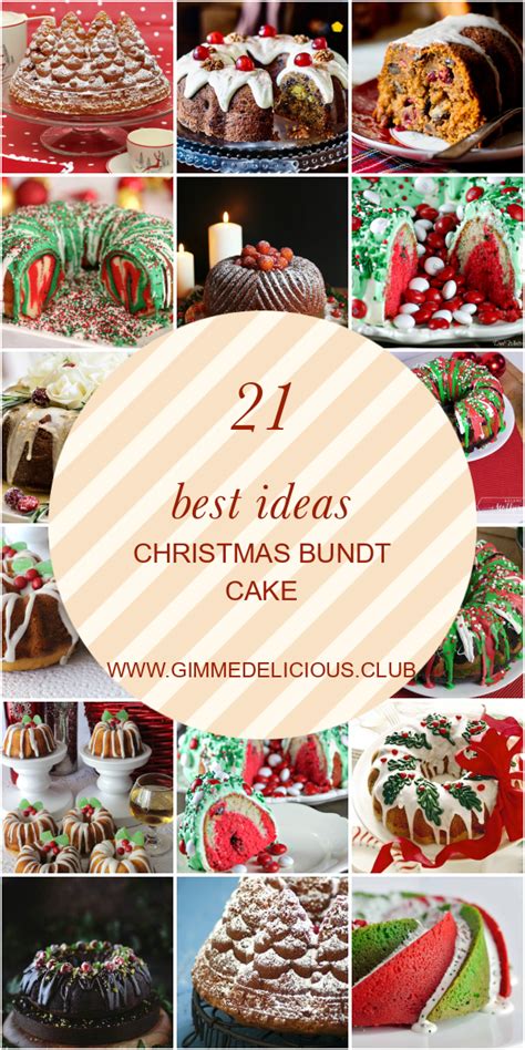 With their fluted design, bundt cakes are elegant desserts that happen to be easy to make too. 21 Best Ideas Christmas Bundt Cake - Best Round Up Recipe Collections | Holiday bundt cake ...