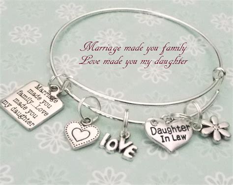You want her to like you, your tastes, and your gifts. Daughter in Law Gift, Gift for Daughter in Law, Mother to ...