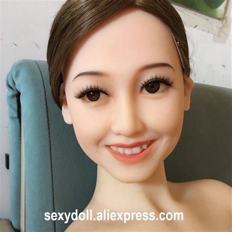 New 169 Tpe Silicone Oral Sex Doll Head Real Silicone Sex Love Doll