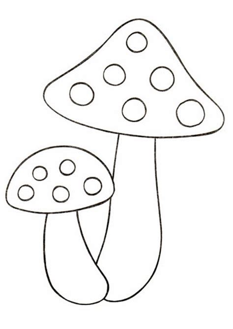 indie aesthetic coloring pages mushroom goimages ora