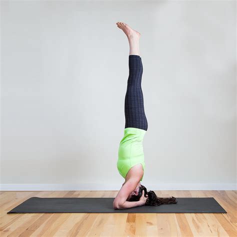 Strike A Yoga Pose Bound Headstand Popsugar Fitness