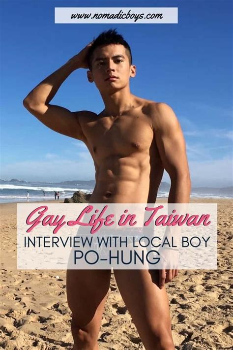 Gay Taiwanese Boy Po Hung Tells Us About Gay Life In Taiwan Gay Gay