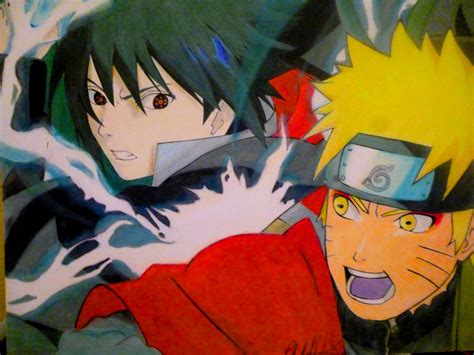 Naruto Vs Sasuke By Lidiamanga On Deviantart