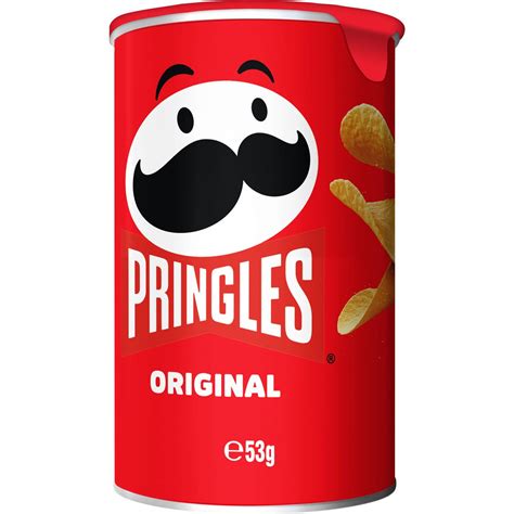 3x Pringles Chips Original 53g Tube 8886467103414 Ebay