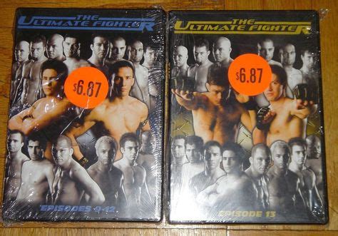 The Ultimate Fighter Episodes 9 12 13 2 DVD Set Brand New In Protective