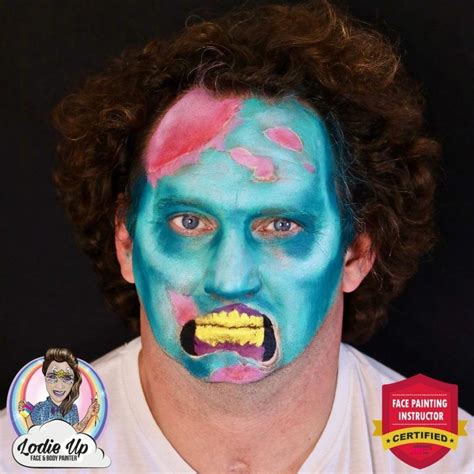 Beginners Zombie Face Paint Tutorial Zombie Face Paint Zombie Face