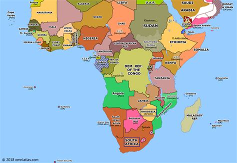 Rhodesia Crisis Historical Atlas Of Sub Saharan Africa 11 November