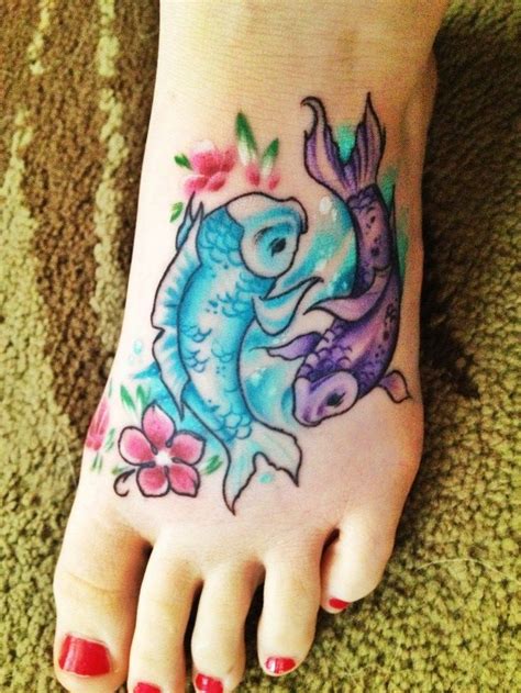 40 Best Cool Pisces Tattoos Images On Pinterest Pisces