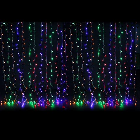 300 Led Curtain Lights Multicolor