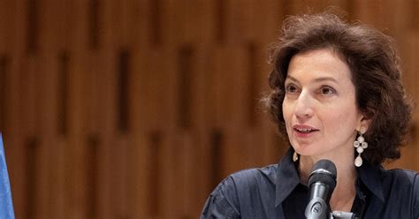Director General Audrey Azoulay Unesco