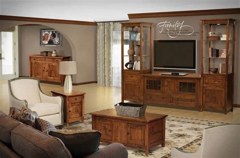 Hillsdale Solid Wood Living Room Set Countryside Amish Furniture