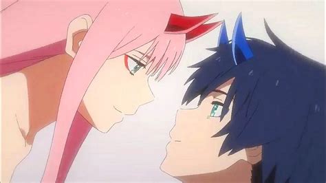 Zero Two And Hiro Kiss Wallpapers Wallpapers High Resolution