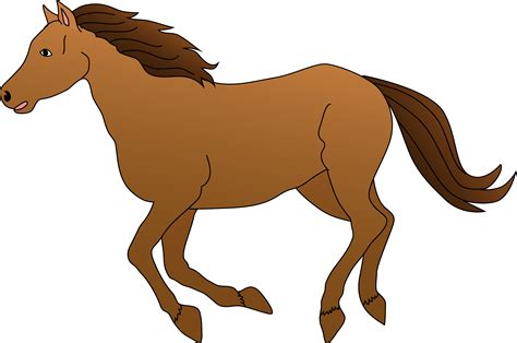 Brown Horse Clip Art Free Horse Clip Art Horse Cartoon Horse