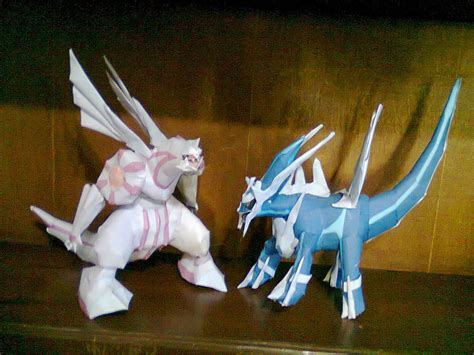 Dialga And Palkia By Javierini On Deviantart