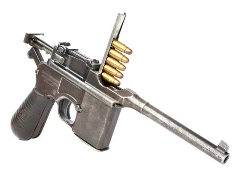 Deactivated Wwii Mauser C96 Schnellfeuer Pistol Axis Deactivated Guns