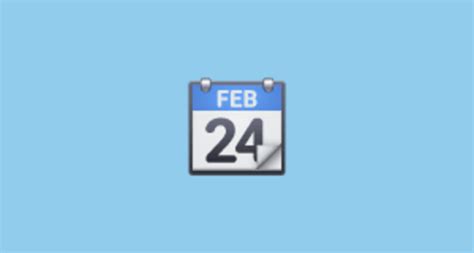 📆 Tear Off Calendar Emoji On Whatsapp 219175