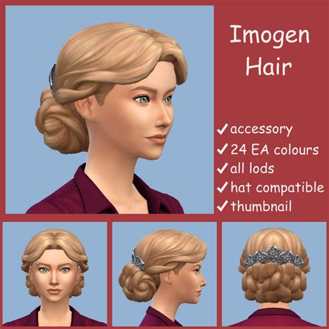 Sims 4 Edwardian Hair Cc Best Hairstyles Ideas For Women And Men In 2023