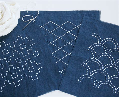 Sashiko Embroidery Technique Tutorial The Thread Blog