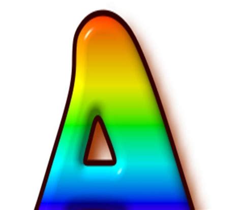 Las letras para imprimir a color pueden ser utilizadas para distintos propósitos. Letras Abecedario Arco Iris | Letras del abecedario ...