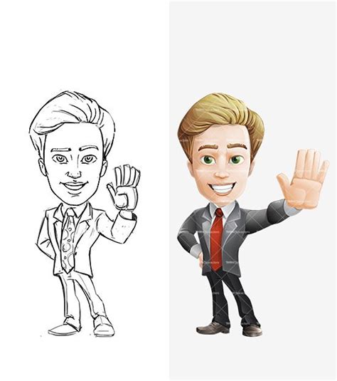 Check spelling or type a new query. Handsome Businessman Cartoon Character | Male Cartoon ...