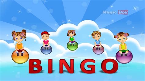 Bingo English Nursery Rhymes Cartoonanimated Rhymes For Kids Youtube