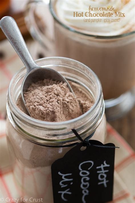 Then add some unsweetened cocoa powder, 1 tablespoon. Homemade Hot Chocolate Mix {Pumpkin Spice Hot Chocolate ...