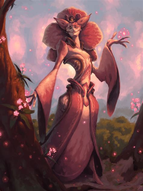 Art Lady Orchid Archfey Patron Commissions Open R Dnd